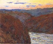 Claude Monet The Creuse,Sunset USA oil painting artist